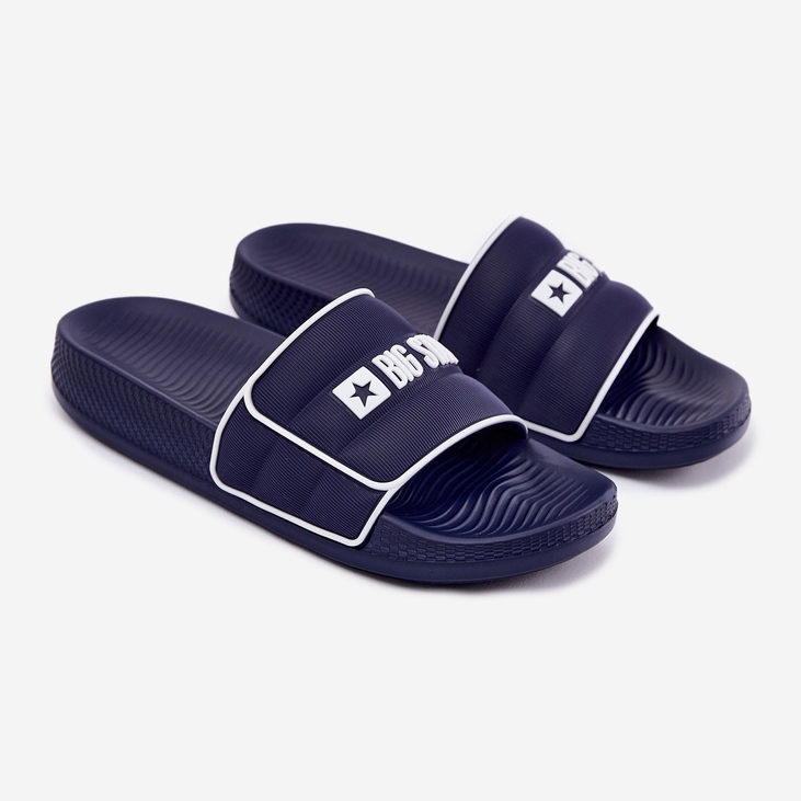 Big Star RR174A045 Slippers bleu marine 1