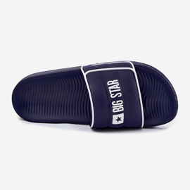 Big Star RR174A045 Slippers bleu marine 2