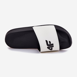 Les tongs pour femmes 4f 4FRM00FSLIF010-10S blanc blanche 2