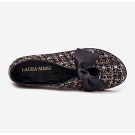Ballerines en cuir avec Laura Messi 2921 Black Arc le noir 2 Ballerines en cuir avec Laura Messi 2921 Black Arc le noir 2