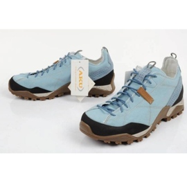 Aku Nativa Canvas 647029 Chaussures de randonnée bleu 8