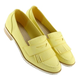Mocassins jaune jaune pour femme 1
