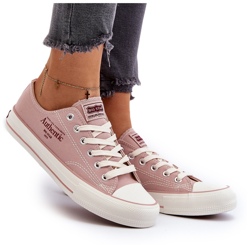 Baskets Femme Big Star NN274239 Rose 5 Baskets Femme Big Star NN274239 Rose 5