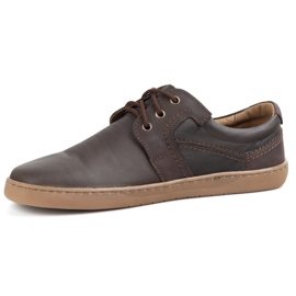 Olivier Hommes aux pieds nus brun 1