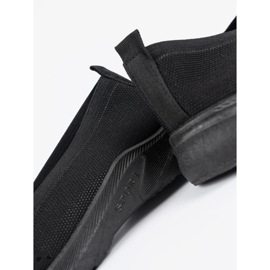 Shelvt Chaussures de sport à enfiler noires 1