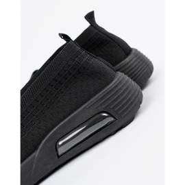 Shelvt Chaussures de sport pour femmes confortables le noir 1