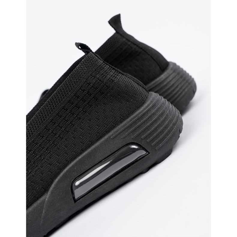 Shelvt Chaussures de sport pour femmes confortables noir 1