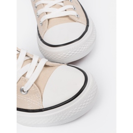 Shelvt Baskets féminines beige légères classiques 1