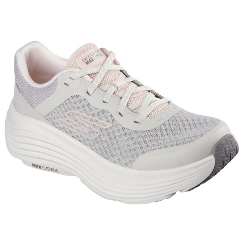 Chaussures de course skechers max amortissant Endeavour 129470 nat beige 1
