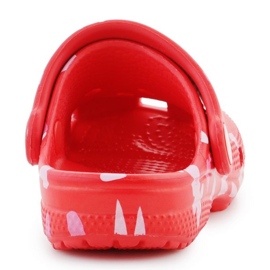 Crocs Classic Vday Clog T 209755-6ZR tongs rouge 3