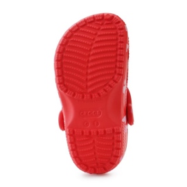 Crocs Classic Vday Clog T 209755-6ZR tongs rouge 4