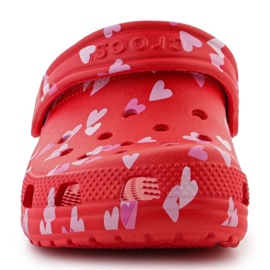 Crocs Classic Vday Clog 209754-6ZR tongs rouge 1