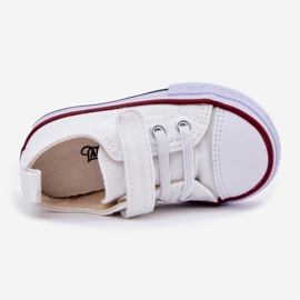 Inna Baskets velcro blanches 2