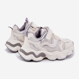 Inna Baskets pour enfants sur une semelle blanche épaisse 2