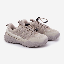 Inna Baskets pour enfants avec un scarabée léger beige 2 Inna Baskets pour enfants avec un scarabée léger beige 2