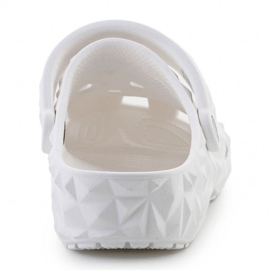 Crocs Classic Geometric Clog 209563-100 Tong-flip blanche 3