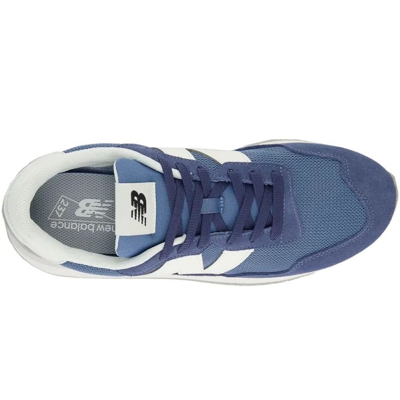 Sneakers masculins New Balance 237 Blue Suede Sports Chaussures (MS237LBW) bleu 1