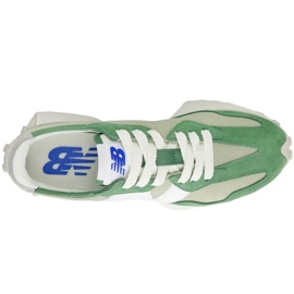 Sneakers masculins New Balance 327 Green Suede Sports Shoes (U327CE) vert 1