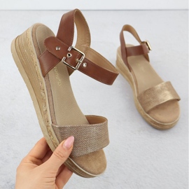 Sandales féminines pour les quartiers bruns Sergio Leone SK-204 1