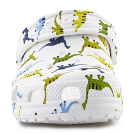 Clogs pour enfants Crocs Classic Character Print Clog 209695-9DH blanc blanche 3
