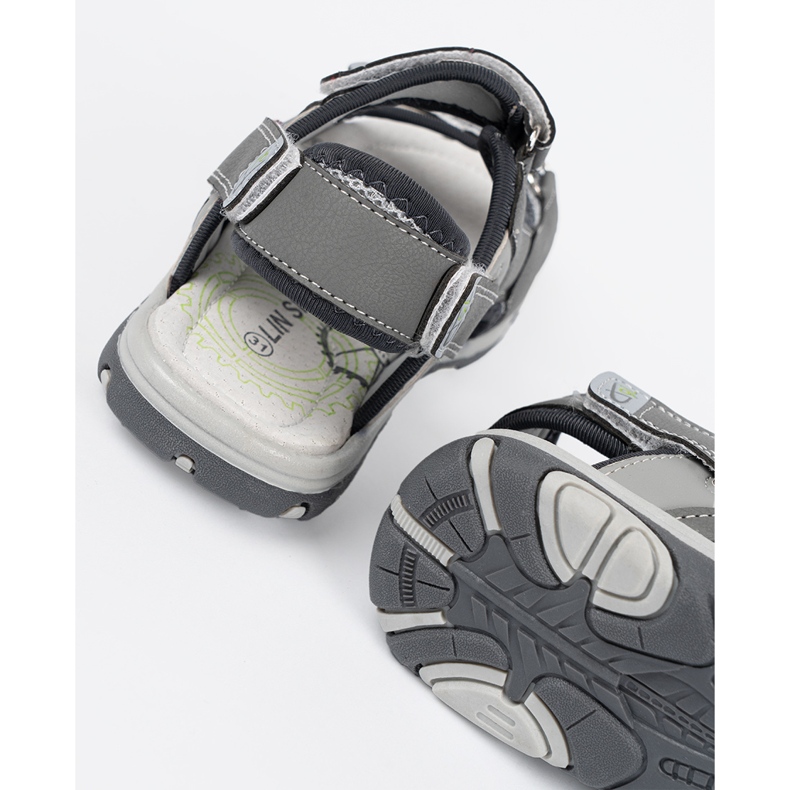Shelvt Sandales grises garçons 2 Shelvt Sandales grises garçons 2