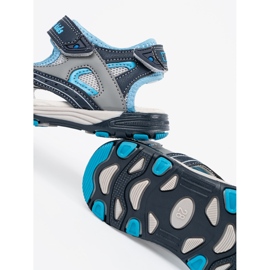 Shelvt Sandales des garçons bleu marine 1