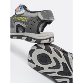 Shelvt Garçons de sandales grises 2