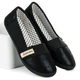 Seastar Ballerines de sport noir 1
