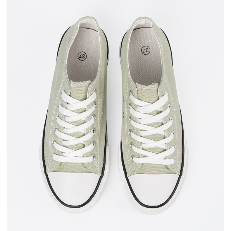 Shelvt Baskets matérielles des femmes vert 1