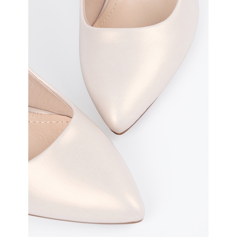 Sergio Leone Pompes beige légères classiques 1