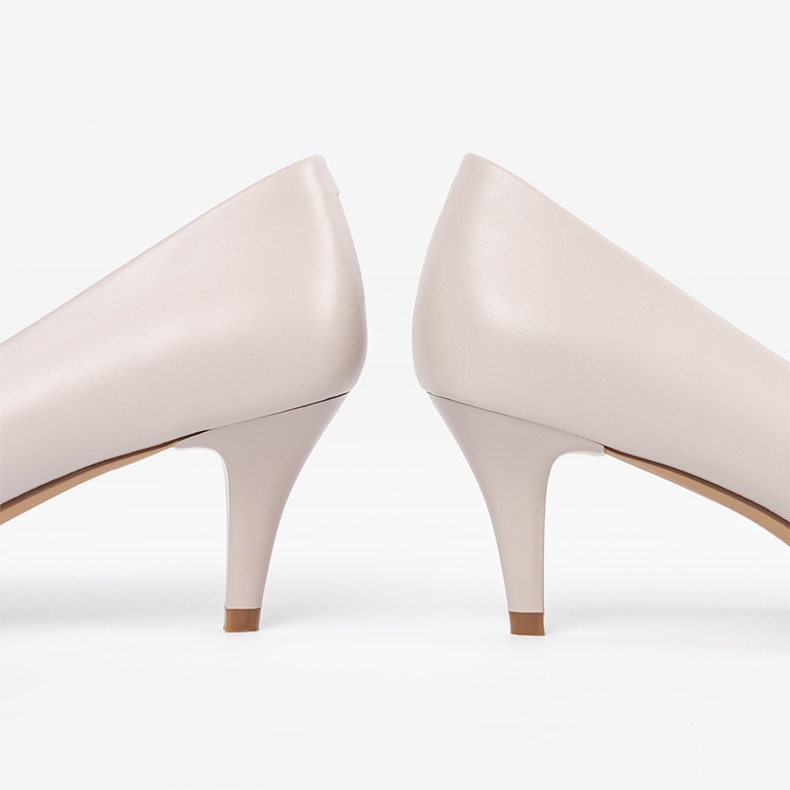 Pompes gris clair sergio leone beige 2