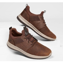 Skechers Delson Axton Sneakers 65870-CDB Chaussures brun 2
