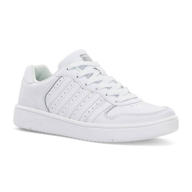 K-Swiss Court Palisades Sneakers Chaussures 96931-117-M blanc 1