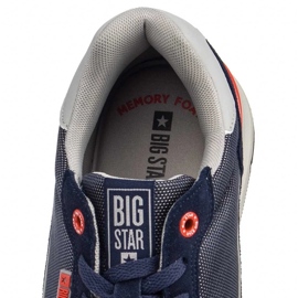 Chaussures de sport pour hommes mousse Big Star LL174122 Navy Blue 1