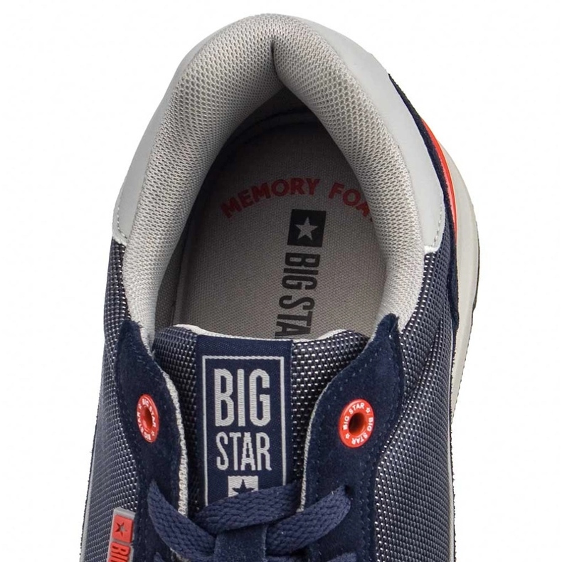 Chaussures de sport pour hommes mousse Big Star LL174122 Navy Blue 1