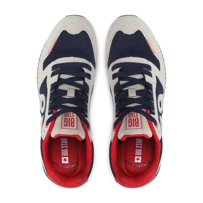 Chaussures de sport pour hommes mousse Big Star LL174256 beige 2