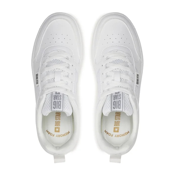 Chaussures de sport pour hommes mousse Big Star NN174140 Blanc blanche 2
