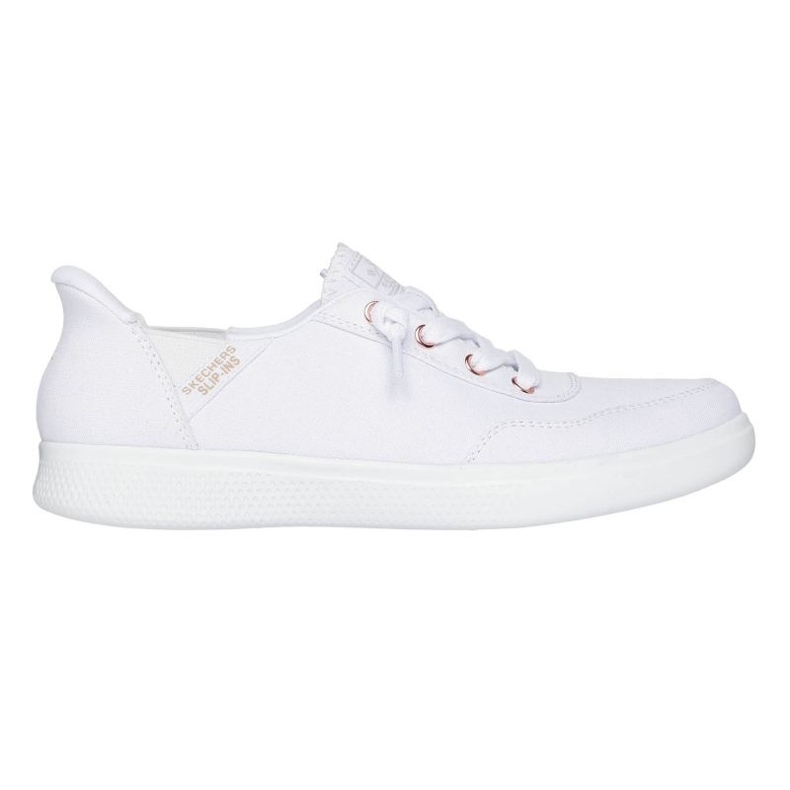 Skechers Slip Inss Skip Mignon - B mignon doux 114815 -Wht Shoes blanche 1