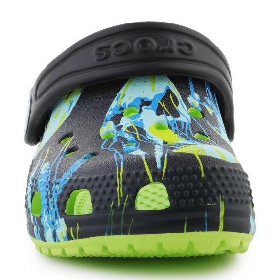 Crocs Classic Meta Scape Clog T 208456-3UF Flip Flops noir 1