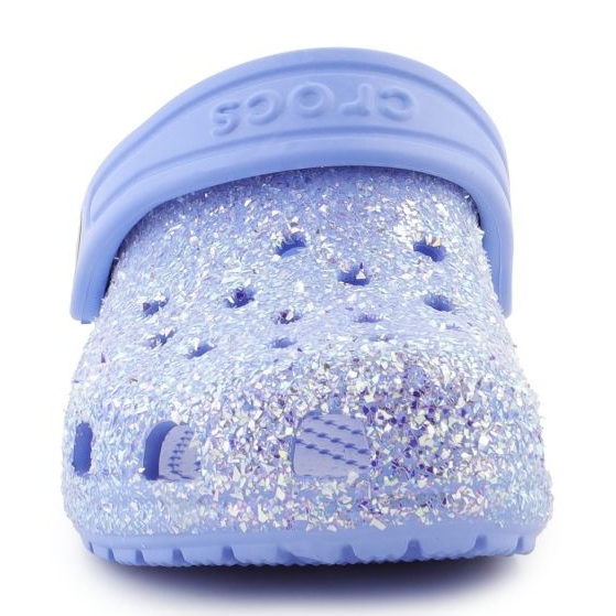 Crocs Classic Glitter Clog T 206992-5Q6 Volets bleu 1 Crocs Classic Glitter Clog T 206992-5Q6 Volets bleu 1