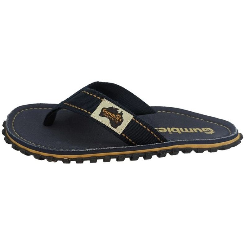 Talons-flops Gumbies Islander tongs tongs unisex classic gu-ffisl118 le noir 1
