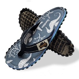 Gumbies japonais Islandeder tongs flops unisex Seahorse Gu -ffisl152 bleu 1 Gumbies japonais Islandeder tongs flops unisex Seahorse Gu -ffisl152 bleu 1