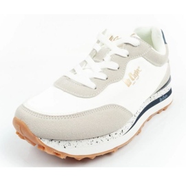 Chaussures Lee Cooper Memory Foam LCW-25-03-3365L blanche 2