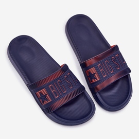 Big Star RR174A052 Slippers bleu marine 2