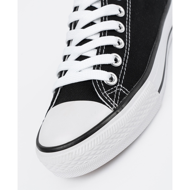 Baskets classiques noires classiques pour femmes 1