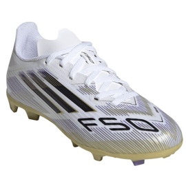 Adidas F50 League FG / MG JH7745 Chaussures de football blanche 1