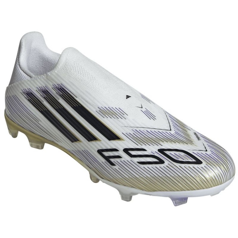 Adidas F50 League LL FG / MG JH7736 Chaussures de football blanche 1