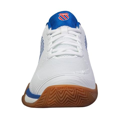 Chaussures de tennis K-Swiss Hypercourt Express 2 04397-953-M blanche 1 Chaussures de tennis K-Swiss Hypercourt Express 2 04397-953-M blanche 1