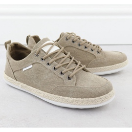 Chaussures masculines Espadrilles Khaki Nowacki 0017-E beige 1 Chaussures masculines Espadrilles Khaki Nowacki 0017-E beige 1