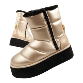 Chaussures, bottes de neige Karl Lagerfeld Thermo KL48554HGD d'or 1